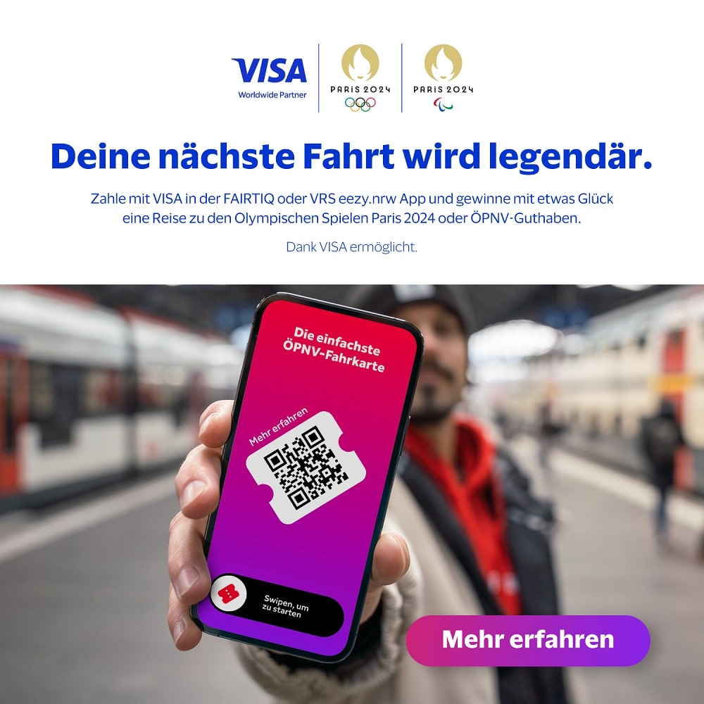 Aperçu des pubs pour les réseaux avec VISA et VRS eezy