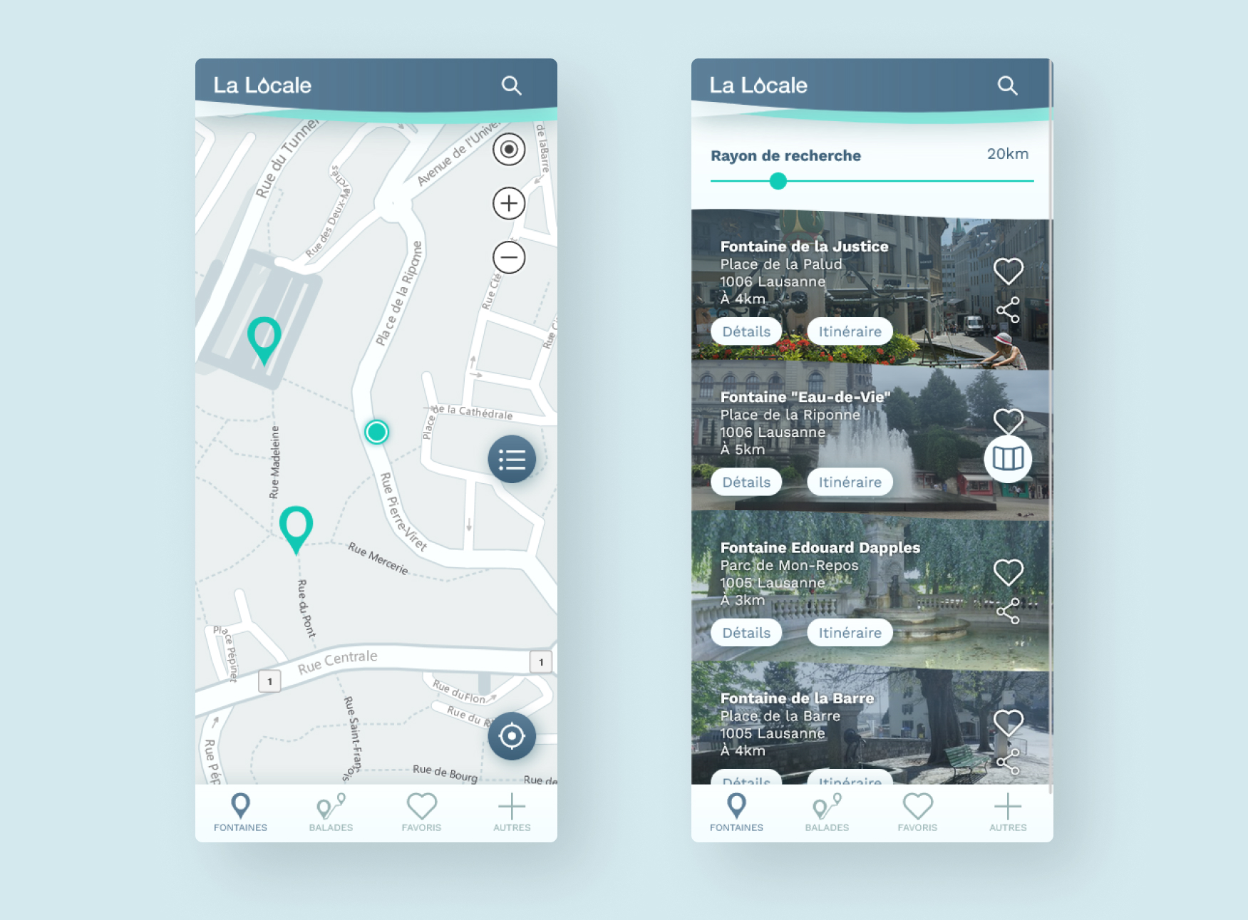 Aperçu du faux site du Rock am Wind