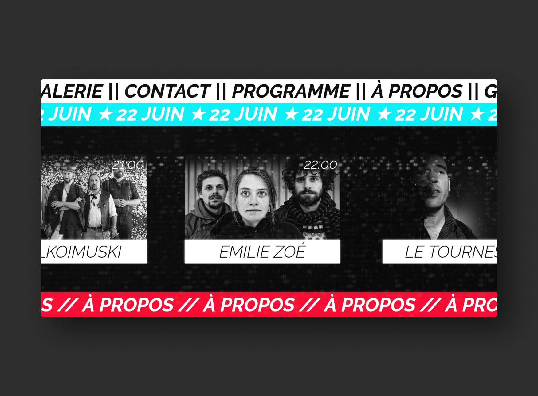 2ème aperçu du programme